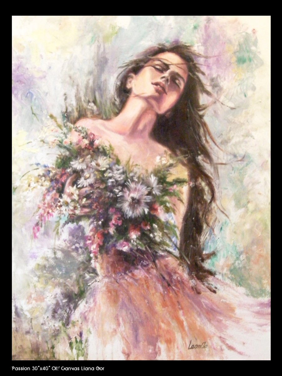 Liana Gor - Passion 40x30 - Oil on Canvas